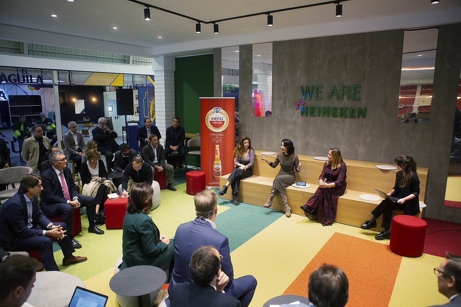 Presentación de los compromisos de sostenibilidad Heineken España con la construcción de una planta termosolar