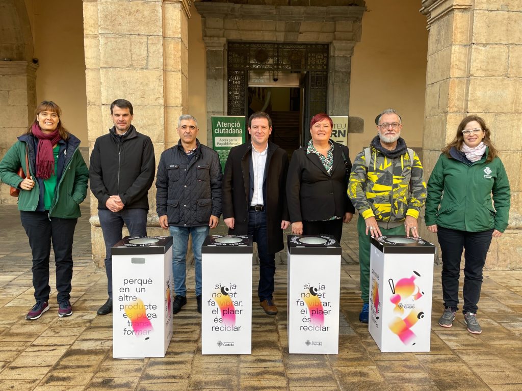 Presentación de la campaña para reciclar productos eróticos en la ciudad de Castelló