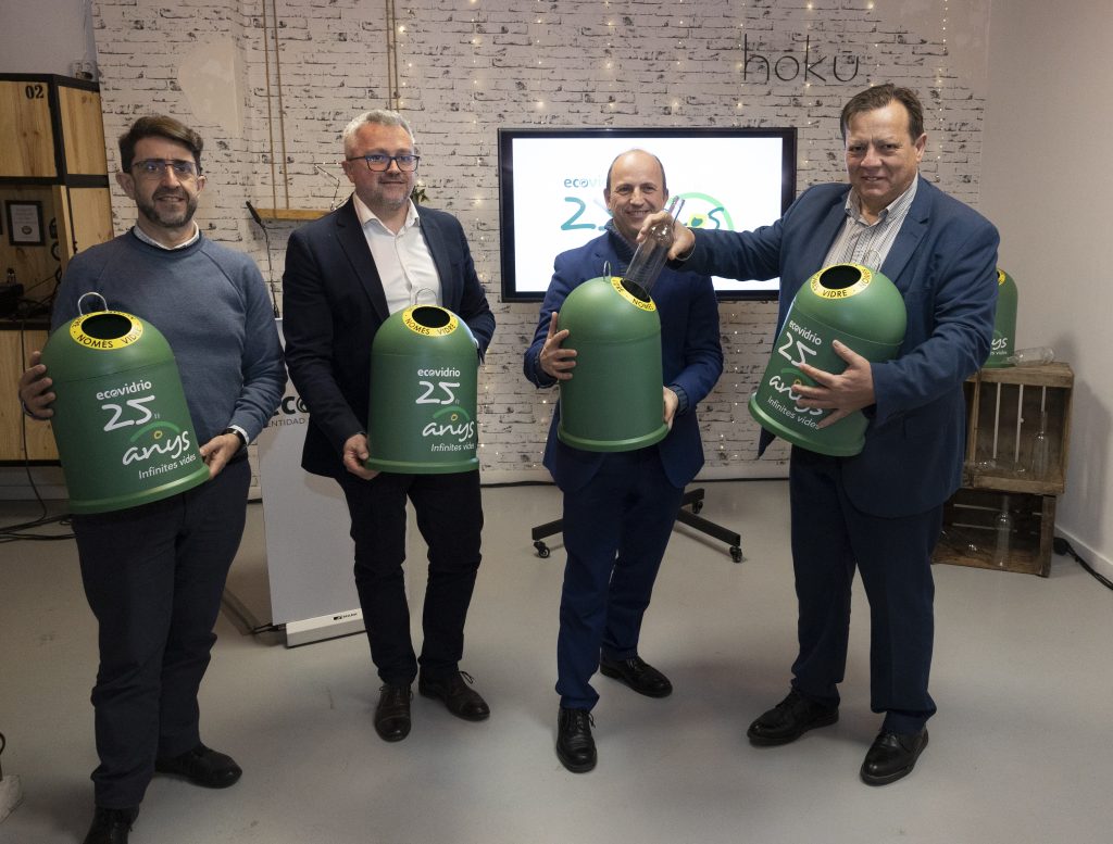 Aumenta la recuperación de residuos de vidrio en la Comunitat Valenciana