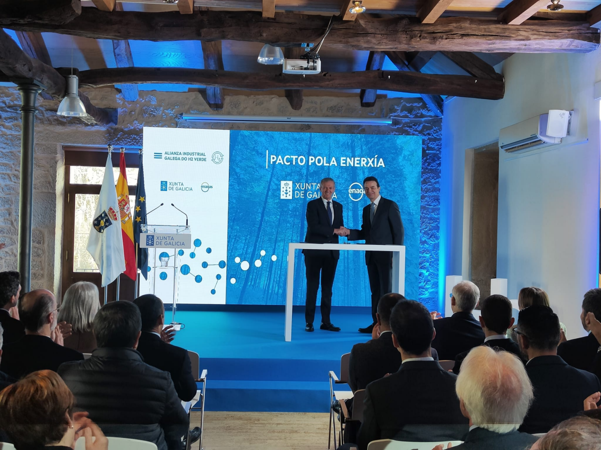 Galicia y Enagás producción y suministro de energía renovable