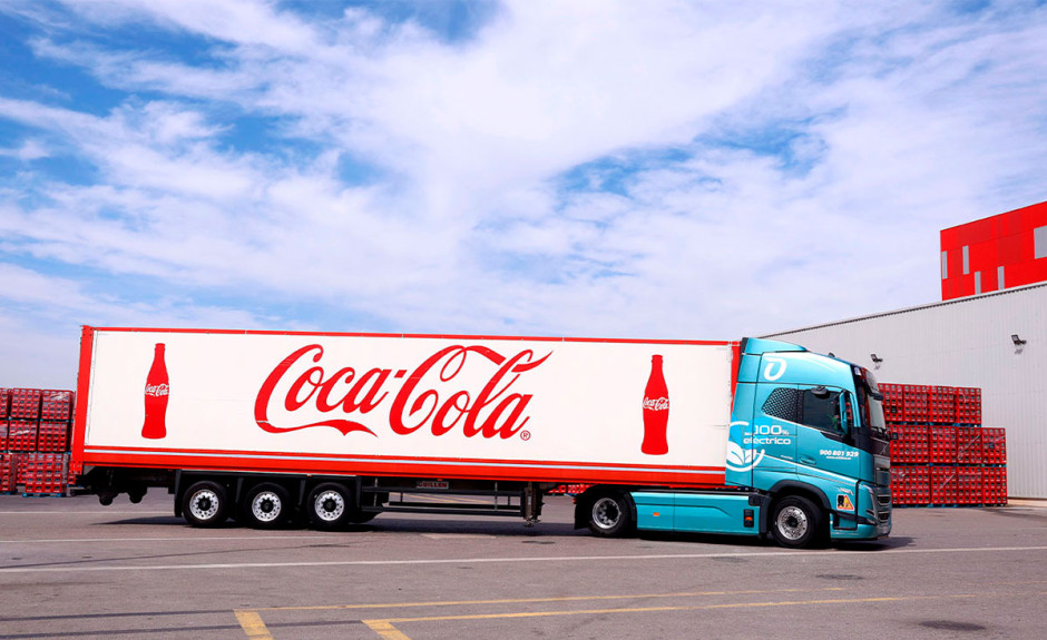 Coca-Cola camiones 100% eléctricos Volvo Trucks