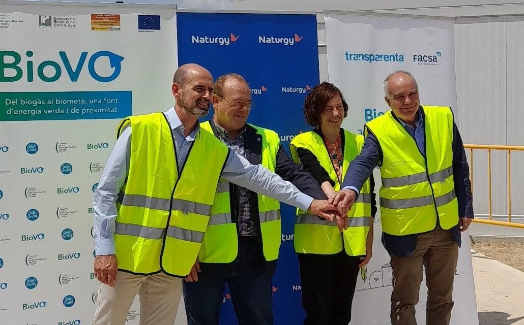 Naturgy biometano del proyecto BioVO Facsa y Transparenta