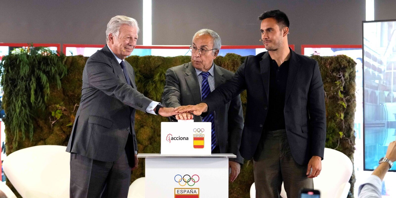 COE y ACCIONA gestión eficiente del agua en el deporte español