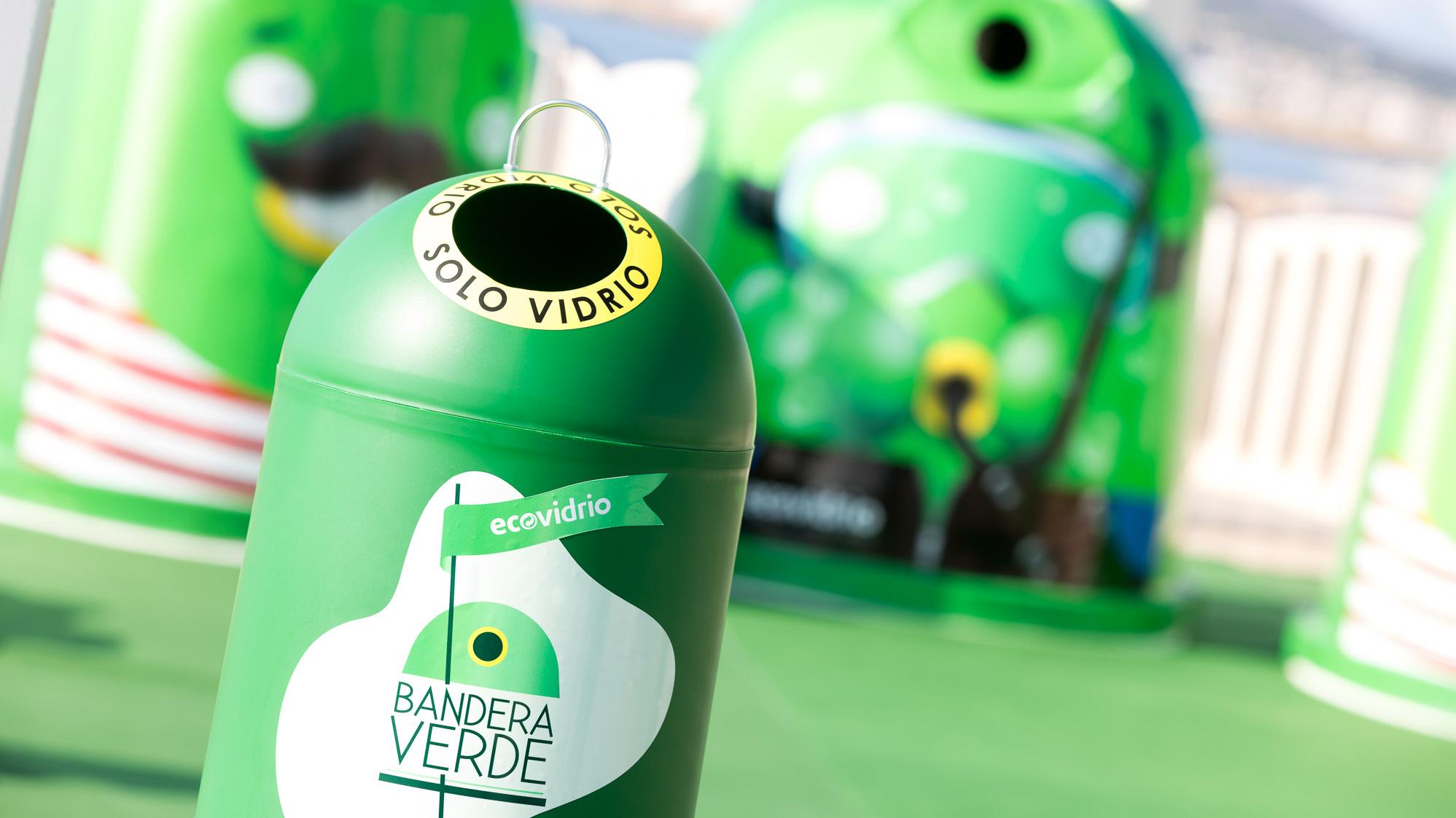 Bandera Verde de Ecovidrio hostelería y ayuntamientos