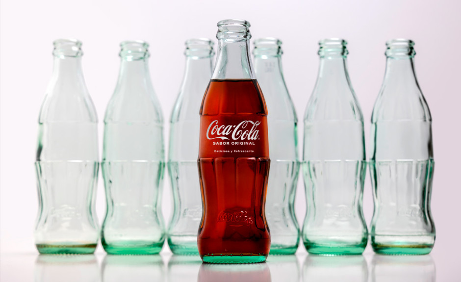 La botella de vidrio de Coca-Cola es el envase más sostenible