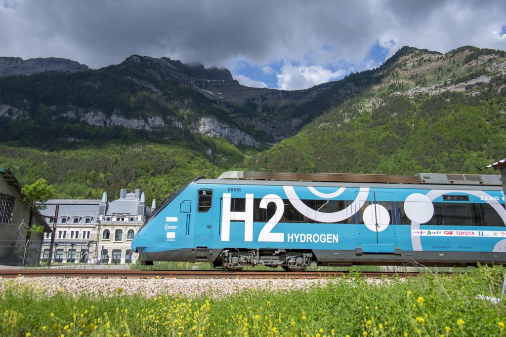 Primer tren de hidrogeno de España en pruebas
