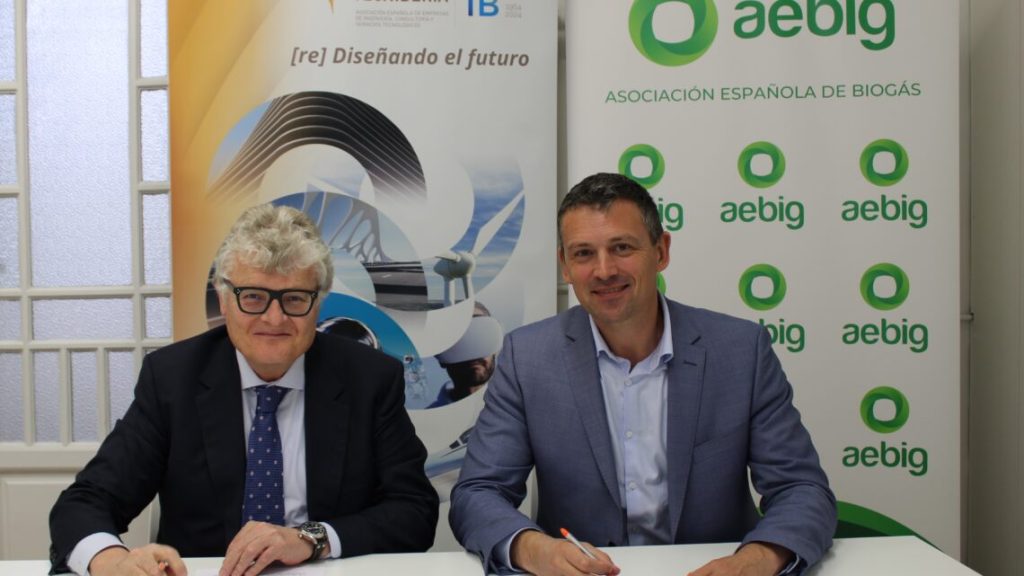 AEBIG y TECNIBERIA biogás y biometano en la población